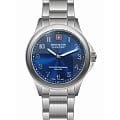 Swiss Military Hanowa Swiss Military Hanowa Commander SMWLG0002903  SMWLG0002903 кварцевые женские часы  синий циферблат, браслет нержавеющая сталь — вид спереди